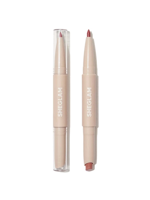 رژ لب و لاینر GLAM 101 LIPSTICK & LINER DUO-PRALINE PIE شیگلم SHEGLAM