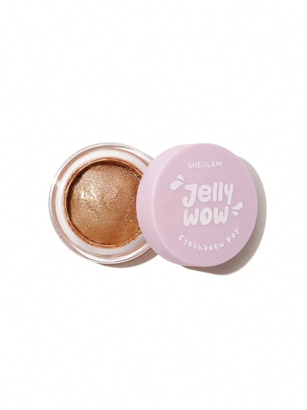 سایه‌چشم تک‌ رنگ JELLY WOW رنگ STAY GOLDEN شیگلم SHEGLAM
