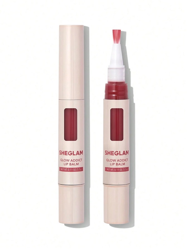 بالم لب GLOW ADDICT رنگ PEACH JUICE شیگلم SHEGLAM