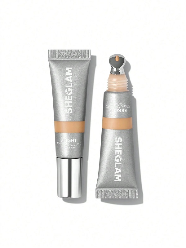 کانسیلر  BRIGHT EYES COOLING رنگ WARM VANILLA  شیگلم SHEGLAM