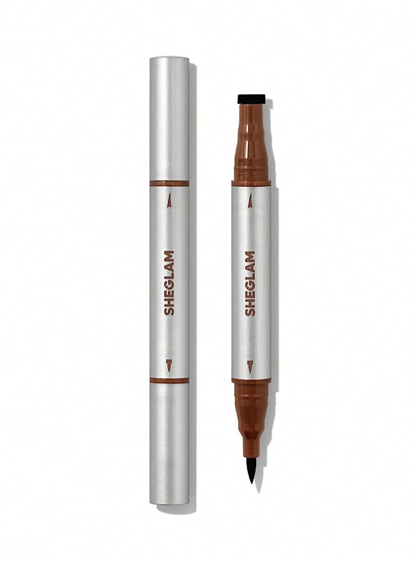 خط چشم ضد آب دو طرفه WING IT رنگ ‏BROWN شیگلم SHEGLAM