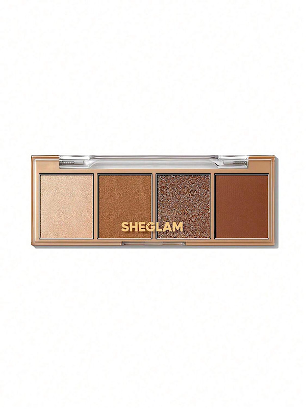 سایه چشم چهار تایی ESSENTIAL SQUARE رنگ VEIL شیگلم SHEGLAM