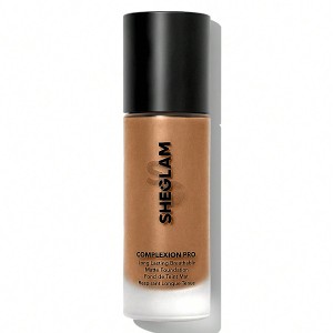 کرم پودر مخصوص پوست  رنگ  Saddle شیگلم SHEGLAM COMPLEXION PRO با پوشش مات و ماندگاری طولانی‌