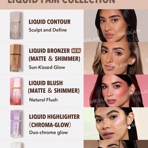 کانتور مایع SUN SCULP رنگ Hazelnut Latte شیگلم SHEGLAM