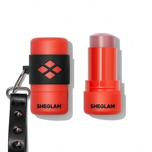 رژگونه استیکی Harley Quinn X SHEGLAM Mischief Mallet - رنگ Big Swing شیگلم SHEGLAM