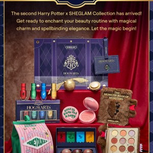 رژگونه Harry Potter™ X SHEGLAM Happee Birthdae Harry Blush رنگ  Pink شیگلم SHEGLAM