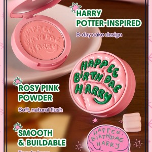 رژگونه Harry Potter™ X SHEGLAM Happee Birthdae Harry Blush رنگ  Pink شیگلم SHEGLAM