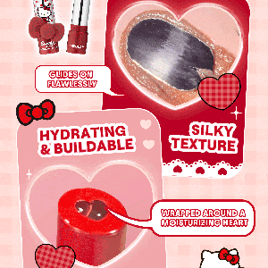 بالم لب مغذی رنگ Smitten Kitten کالکشن Hello Kitty شیگلم SHEGLAM