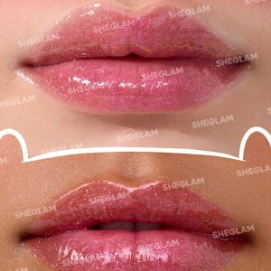 برق لب Adventure Time | SHEGLAM Heroes Only Shimmery Lip Gloss-Vampire Queen شیگلم رنگ  Vampire Queen