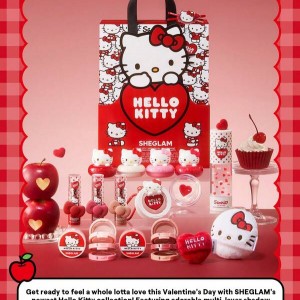 بالم لب مغذی رنگ Just a Crush کالکشن Hello Kitty شیگلم SHEGLAM