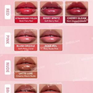 برق  لب Bold Booster Lip Plumper رنگ Blush Drizzle شیگلم SHEGLAM