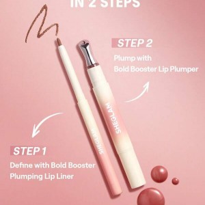 برق  لب Bold Booster Lip Plumper رنگ Blush Drizzle شیگلم SHEGLAM