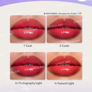 برق  لب Bold Booster Lip Plumper رنگ Blush Drizzle شیگلم SHEGLAM