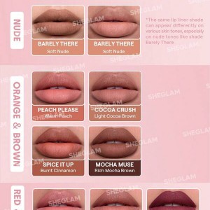 خط لب Bold Booster Plumping Lip Liner رنگ Berry Bold شیگلم SHEGLAM