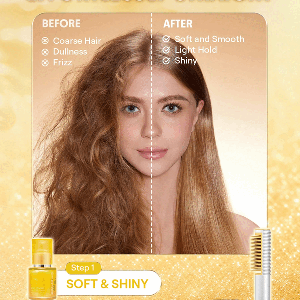 محافظت در برابر حرارت نرم کرده ظاهری براق و ابریشمی ‏24K Glow High Shine Styling Serum  سایز 10ml شیگلم SHEGLAM