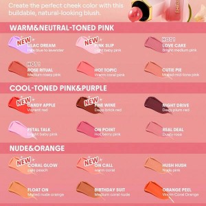 رژ گونه مایع مات  Color Bloom Liquid Blush-Lilac Dream  شیگلم SHEGLAM