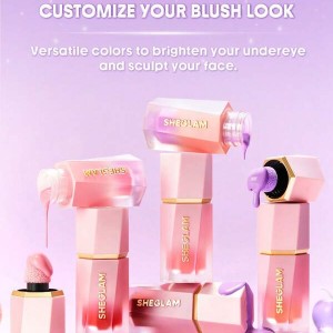 رژ گونه مایع مات  Color Bloom Liquid Blush-Lilac Dream  شیگلم SHEGLAM