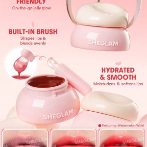 ژل لب آبرسان Hydra Jelly Pocket Lip Jam رنگ Watermelon Whirl شیگلم SHEGLAM