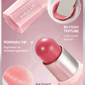 رژگونه استیکی Buttery Bliss Blush Stickرنگ Guava Juice Cool baby pink شیگلم SHEGLAM