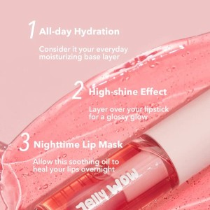 روغن لب JELLY WOW HYDRATING LIP OIL- BERRY INVOLVED