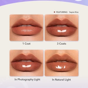 حجم دهنده لب  POUT-PERFECT SHINE LIP PLUMPER-MAHOGANY MAGIC شیگلم SHEGLAM