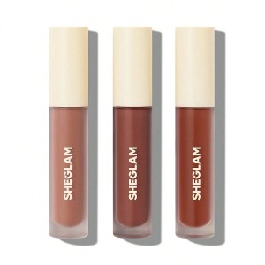 ست رژ لب مایع مات MATTE ALLURE MINI LIQUID LIPSTICK SET -NUDE BEACH شیگلم SHEGLAM