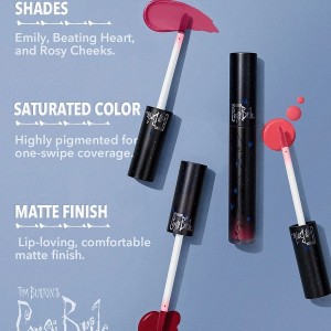 رژ لب مایع CORPSE BRIDE COLLECTION EVERLASTING LOVE LIQUID LIPSTICK -BEATING HEART شیگلم SHEGLAM