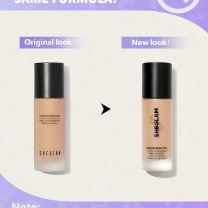 کرم پودر مخصوص پوست  رنگ HAZELNUT شیگلم SHEGLAM COMPLEXION PRO با پوشش مات و ماندگاری طولانی‌