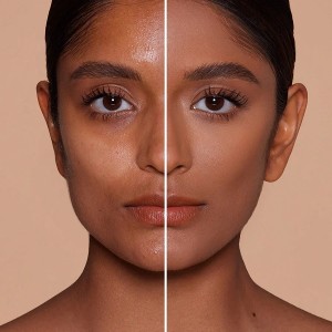 پنکک کرم پودری (پودر  پایه)  SKIN-FOCUS فول کاور - رنگ CHESTNUT شیگلم SHEGLAM