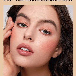 رژگونه و هایلایتر ۲ تایی GLAM 101 HYBRID رنگ ‏ ‏ST. TROPEZ شیگلم SHEGLAM