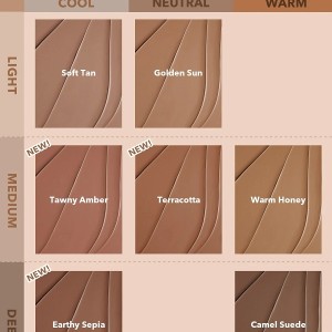 کانتور استیکی GLOWIN' UP  رنگ  TAWNY AMBER شیگلم SHEGLAM