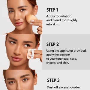 پودر کنترل چربی LIGHT THROUGH  رنگ WARM SAND شیگلم SHEGLAM