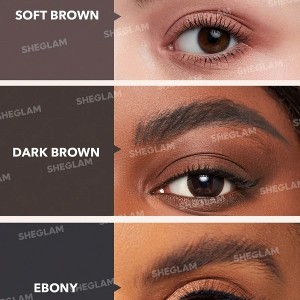 پماد ابروی ضد آب  BOSS BROW رنگ DARK BROWN شیگلم SHEGLAM
