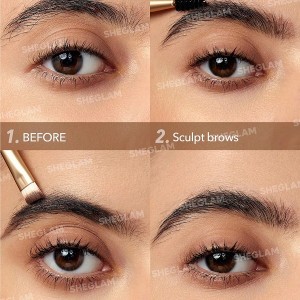پماد ابروی ضد آب  BOSS BROW رنگ DARK BROWN شیگلم SHEGLAM