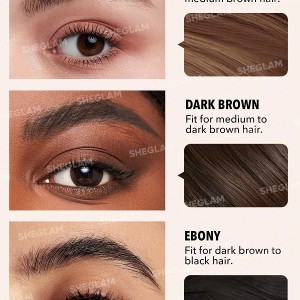 پماد ابروی ضد آب  BOSS BROW رنگ DARK BROWN شیگلم SHEGLAM