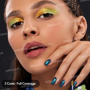 سایه‌چشم مایع چند رنگ  CHROMA ZONE رنگ FOOL'S GOLD شیگلم SHEGLAM