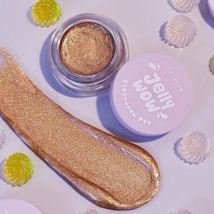 سایه‌چشم تک‌ رنگ JELLY WOW رنگ STAY GOLDEN شیگلم SHEGLAM