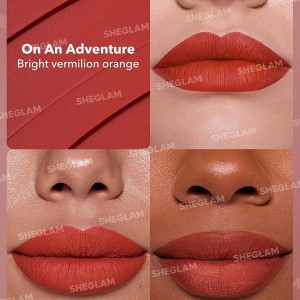 رژ لب مات با ماندگاری طولانی DYNAMATTE BOOM رنگ ‏‏ ‏ON AN ADVENTURE شیگلم SHEGLAM