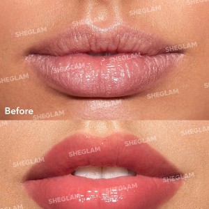 بالم لب GLOW ADDICT رنگ PEACH JUICE شیگلم SHEGLAM
