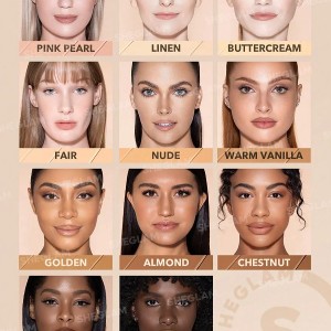 کانسیلر  BRIGHT EYES COOLING رنگ WARM VANILLA  شیگلم SHEGLAM