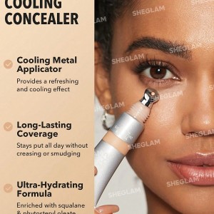 کانسیلر  BRIGHT EYES COOLING رنگ WARM VANILLA  شیگلم SHEGLAM
