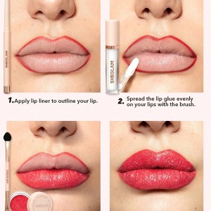 کیت گلیتر  LIP DAZZLER رنگ ‏CENTER STAGE شیگلم SHEGLAM