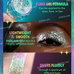 ژل چند رنگ CHROMA ZONE رنگ  MAYHEM MOTHERSHIP شیگلم SHEGLAM