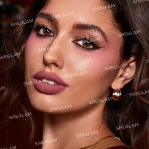 رژ لب بات با ماندگاری طولانی DYNAMATTE BOOM ورژن (EMBER ROSE) رنگ CHERISH YOU شیگلم SHEGLAM