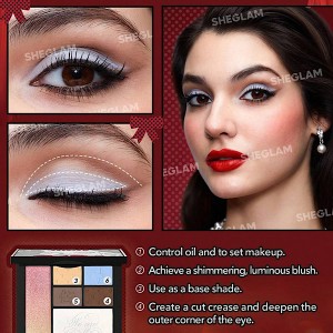 پالت صورت و چشم DAY DREAMER  "رویابین" مارلین مونرو × شیگلم SHEGLAM