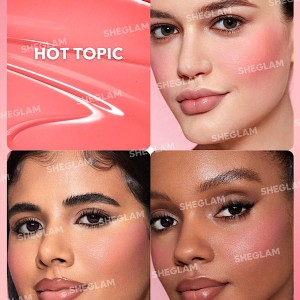 رژ گونه مایع مات  COLOR BLOOM رنگ ‏ ‏HOT TOPIC شیگلم SHEGLAM