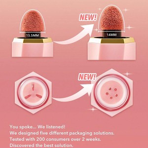 رژ گونه مایع مات  COLOR BLOOM رنگ ‏ ‏HOT TOPIC شیگلم SHEGLAM