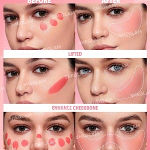 رژ گونه مایع مات  COLOR BLOOM رنگ ‏ ‏HOT TOPIC شیگلم SHEGLAM