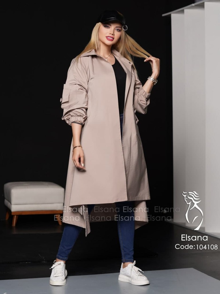 بارانی مدل آلین کرم