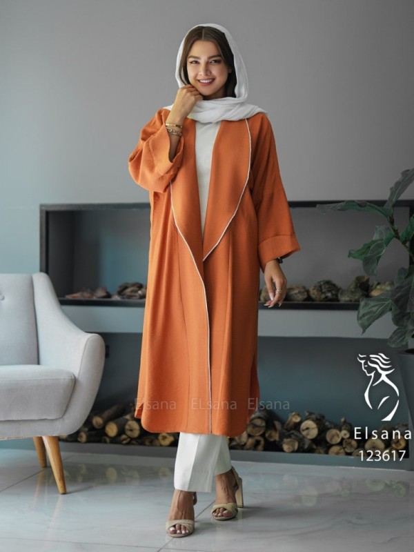 مانتو مدل دیارا آجری